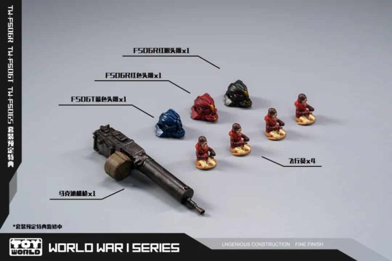 ToyWorld商店 TWFS06R Red Baron IACON STORE